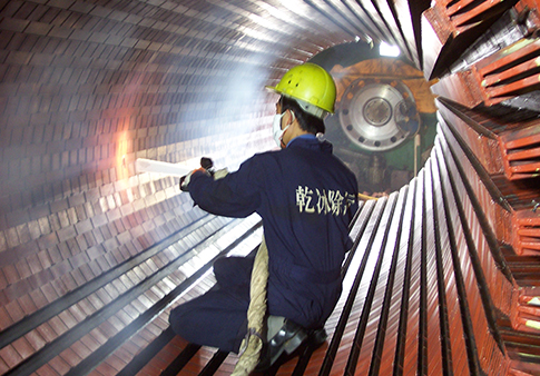 干冰清洗机在各行各业中的应用